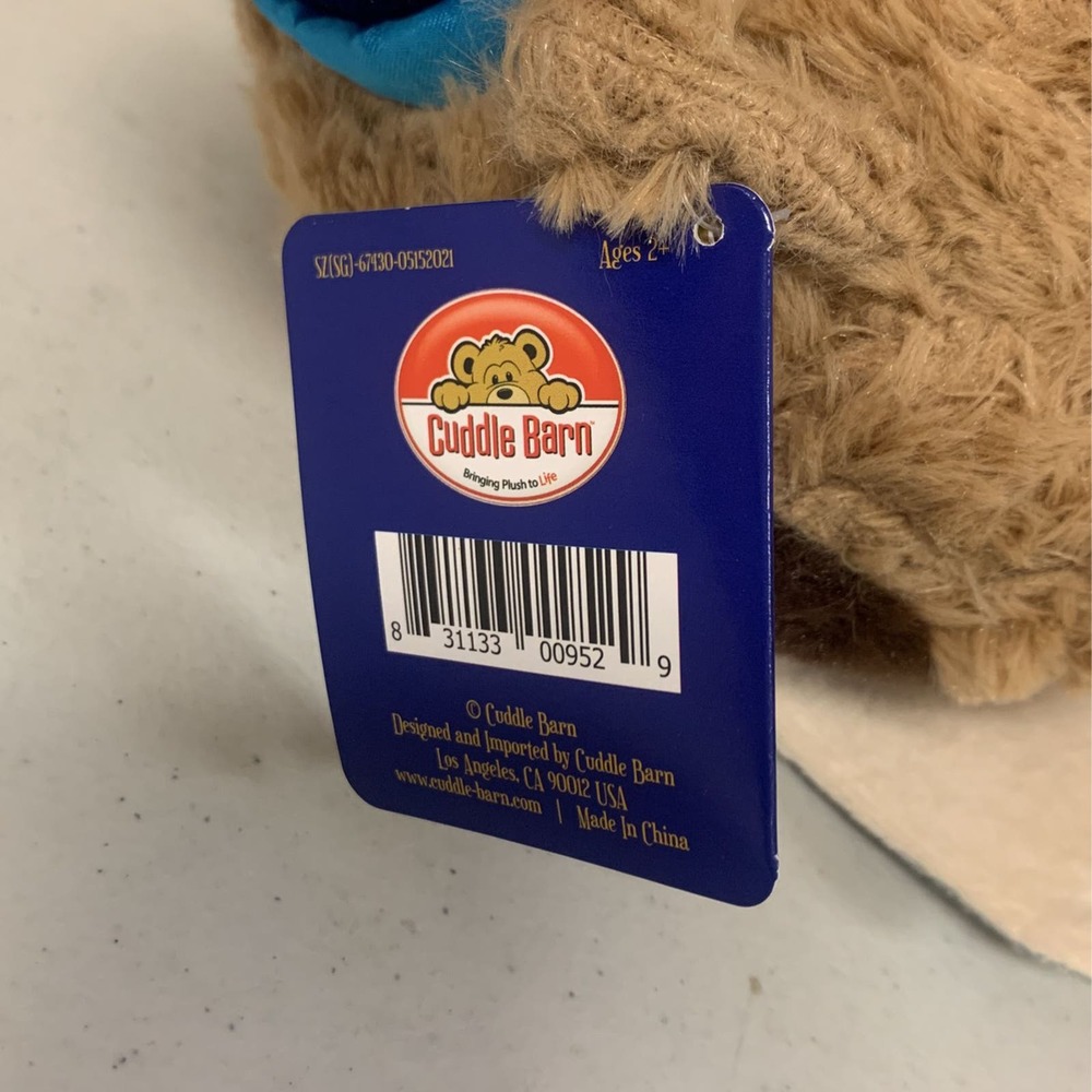 Octavius the Storytelling Owl Stuffed Animal Plush Toy, 12" Tall - Picture 7 of 8